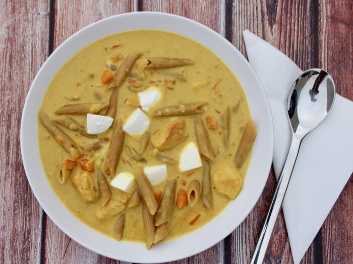 Cremige Curry-Pasta