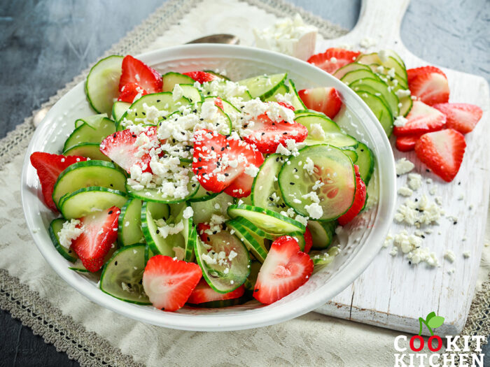 Erdbeer-Gurkensalat