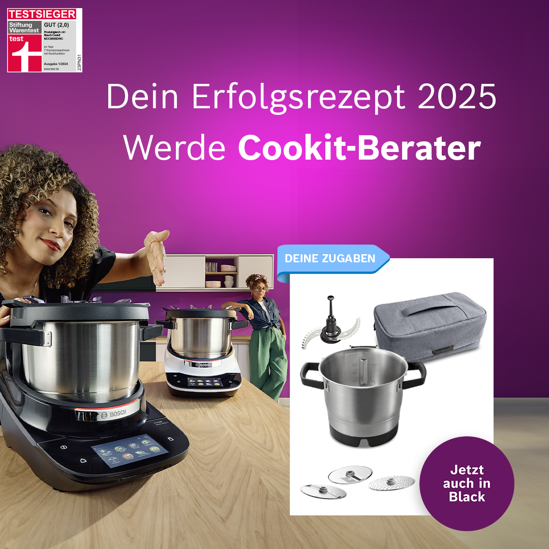 Dein Erfolgsrezept für 2025 - Werde Cookit Berater!