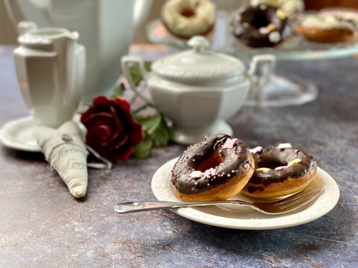 Donut aus dem Backofen